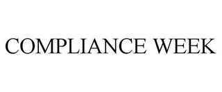 COMPLIANCE WEEK