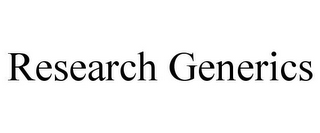 RESEARCH GENERICS