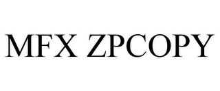 MFX ZPCOPY