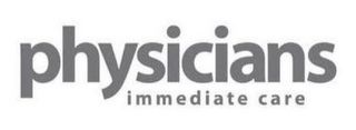 PHYSICIANS IMMEDIATE CARE