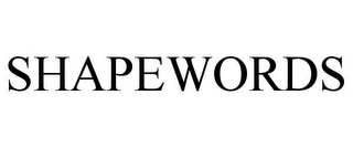 SHAPEWORDS