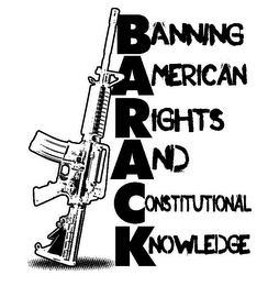 BARACK BANNING AMERICAN RIGHTS AND CONSTITUTIONAL KNOWLEDGE