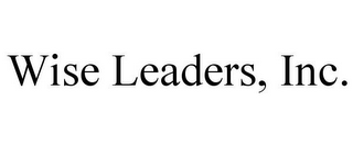 WISE LEADERS, INC.