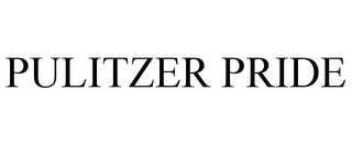 PULITZER PRIDE