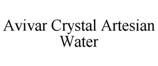 AVIVAR CRYSTAL ARTESIAN WATER