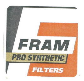 F FRAM PRO SYNTHETIC FILTERS