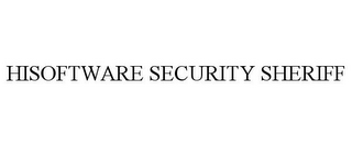 HISOFTWARE SECURITY SHERIFF