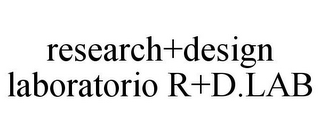 RESEARCH+DESIGN LABORATORIO R+D.LAB