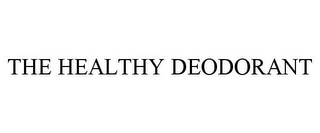 THE HEALTHY DEODORANT