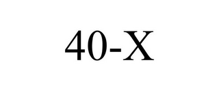 40-X