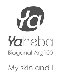 YA YAHEBA BIOGANAL ARG100 MY SKIN AND I