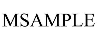 MSAMPLE