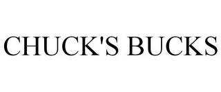 CHUCK'S BUCKS