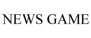 NEWS GAME