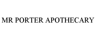 MR PORTER APOTHECARY