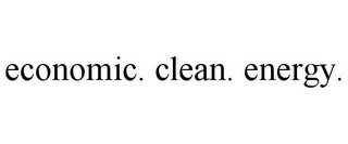 ECONOMIC. CLEAN. ENERGY.