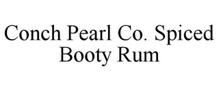 CONCH PEARL CO. SPICED BOOTY RUM