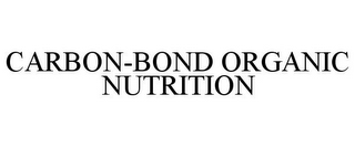 CARBON-BOND ORGANIC NUTRITION