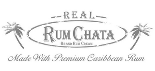 REAL RUMCHATA BRAND RUM CREAM MADE WITHPREMIUM CARIBBEAN RUM
