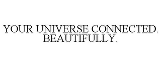 YOUR UNIVERSE CONNECTED. BEAUTIFULLY.