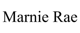 MARNIE RAE