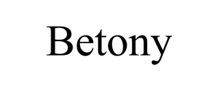 BETONY