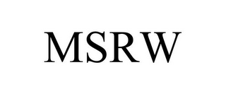 MSRW
