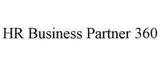 HR BUSINESS PARTNER 360