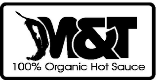 M&T 100% ORGANIC HOT SAUCE