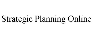 STRATEGIC PLANNING ONLINE