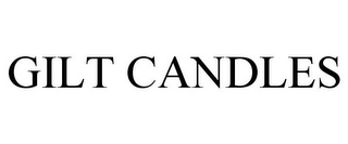 GILT CANDLES