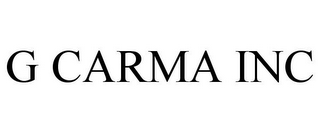 G CARMA INC