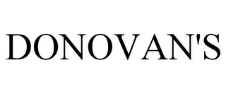 DONOVAN'S
