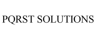 PQRST SOLUTIONS