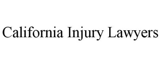 CALIFORNIA INJURY LAWYERS