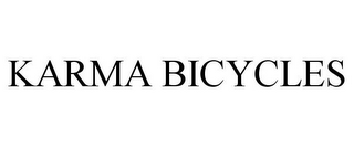 KARMA BICYCLES