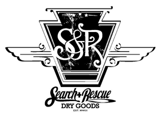 S&R SEARCH+RESCUE DRY GOODS EST. MMXII