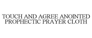 TOUCH AND AGREE ANOINTED PROPHECTIC PRAYER CLOTH