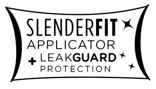 SLENDERFIT APPLICATOR + LEAKGUARD PROTECTION