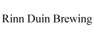 RINN DUIN BREWING