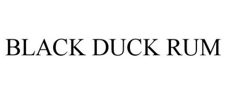 BLACK DUCK RUM