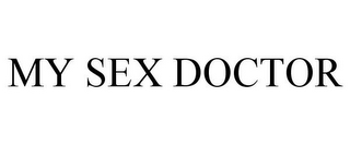 MY SEX DOCTOR