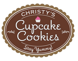 CHRISTY'S CUPCAKE COOKIES STAY YUMMY!