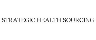 STRATEGIC HEALTH SOURCING