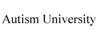 AUTISM UNIVERSITY