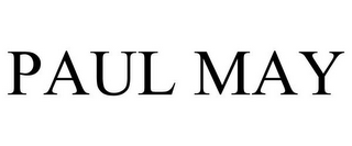 PAUL MAY