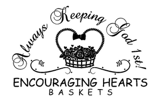 ALWAYS KEEPING GOD 1ST! ENCOURAGING HEARTS BASKETS