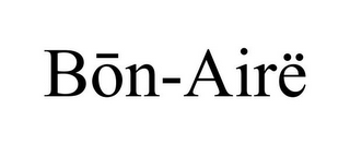 BON-AIRË