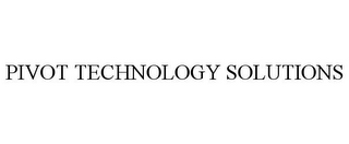 PIVOT TECHNOLOGY SOLUTIONS