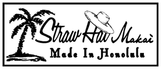 STRAW HAT MAKAI MADE IN HONOLULU